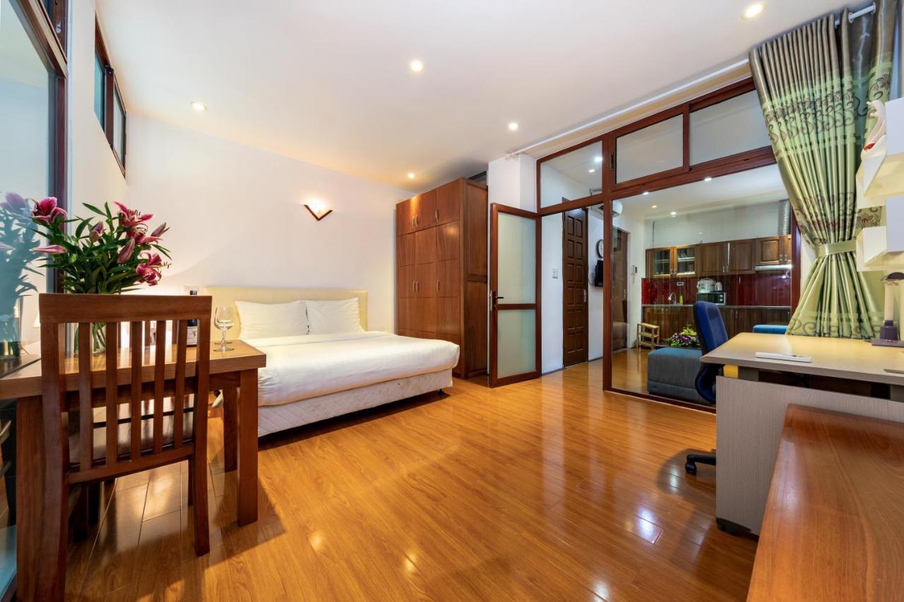 Hoa Giang Serviced Apartment Hanoi Kültér fotó