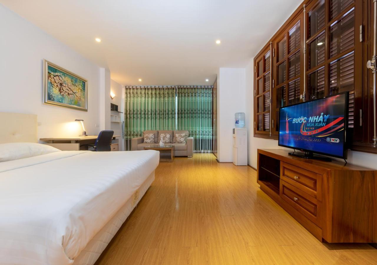Hoa Giang Serviced Apartment Hanoi Kültér fotó